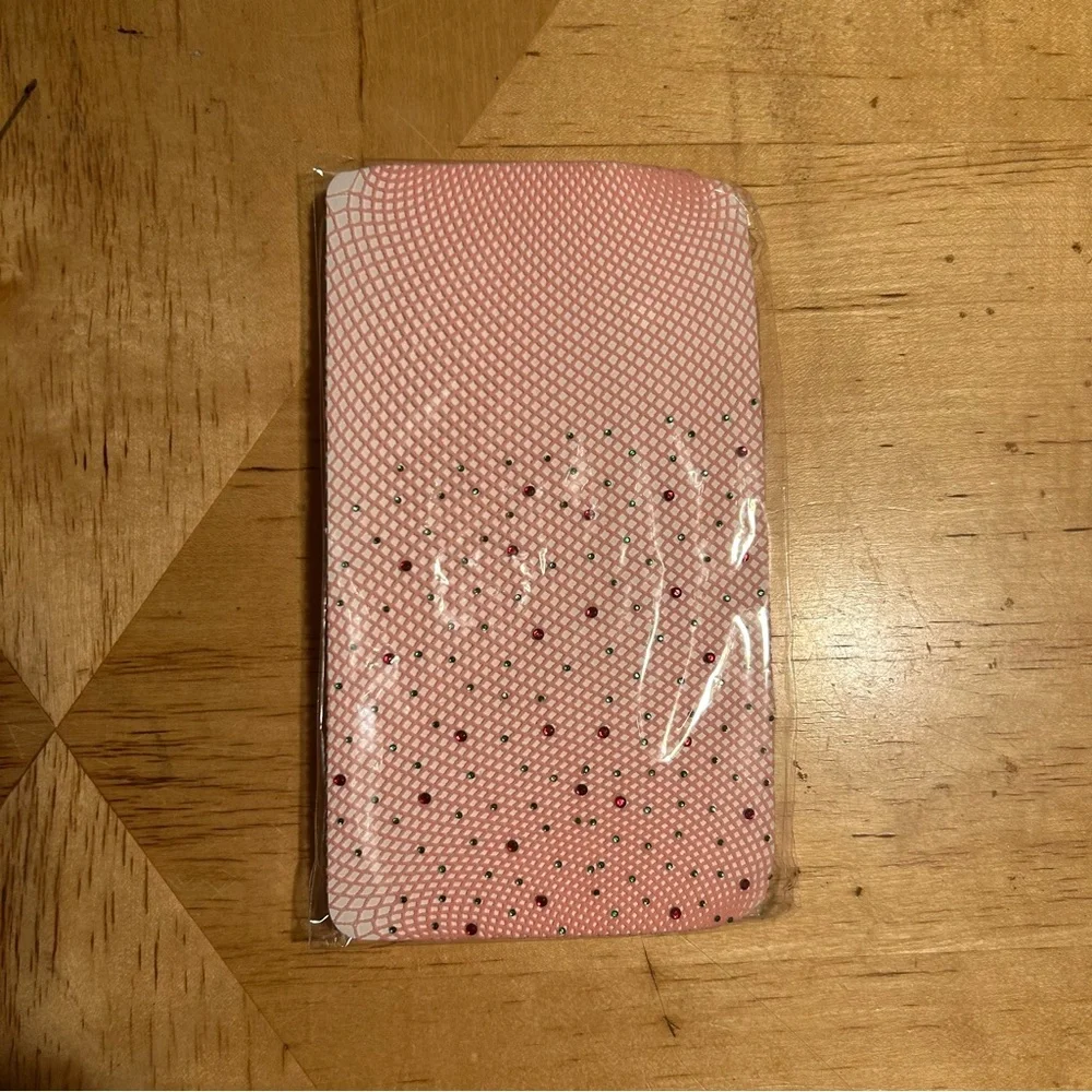 3/$20 Kids Mesh Fishnet Net Tights Baby Rhinestone Pantyhose- Pink